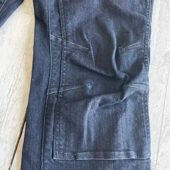 Duluth Trading Jeans Cargo Womens 12 Curvesetter Double Knee Work - Picture 6 of 10